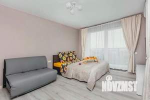 1-к квартира, посуточно, 40м2, 1/1 этаж
