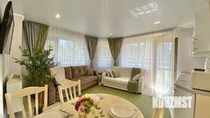 2-к квартира, посуточно, 55м2, 1/1 этаж