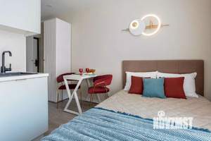 Студия квартира, посуточно, 18м2, 16/19 этаж