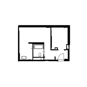 1-к квартира, на длительный срок, 38м2, 2/8 этаж