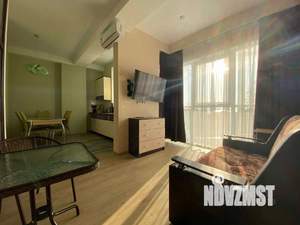 1-к квартира, посуточно, 42м2, 1/1 этаж