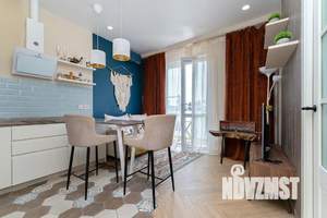 1-к квартира, посуточно, 40м2, 6/9 этаж