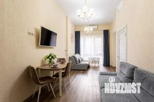 1-к квартира, посуточно, 47м2, 1/2 этаж