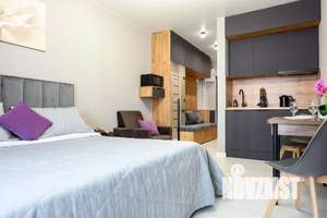 1-к квартира, посуточно, 24м2, 1/1 этаж