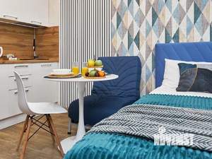 Студия квартира, на длительный срок, 30м2, 1/14 этаж