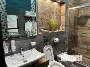 1-к квартира, посуточно, 52м2, 1/4 этаж