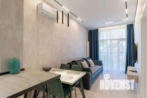 1-к квартира, посуточно, 58м2, 9/16 этаж