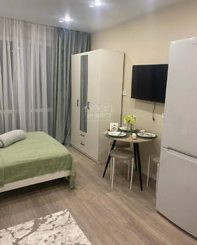 Студия квартира, на длительный срок, 29м2, 2/12 этаж