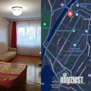 2-к квартира, посуточно, 57м2, 5/5 этаж
