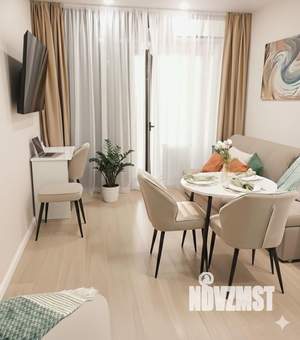 Студия квартира, на длительный срок, 25м2, 17/19 этаж