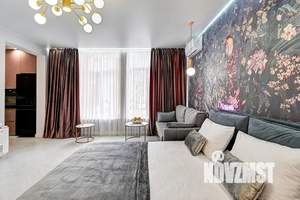 Студия квартира, посуточно, 35м2, 1/12 этаж