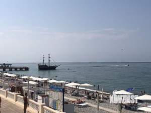 Студия квартира, посуточно, 50м2, 1/16 этаж