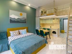 Студия квартира, посуточно, 33м2, 3/18 этаж