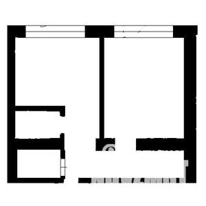 1-к квартира, на длительный срок, 45м2, 2/5 этаж
