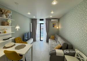 Студия квартира, на длительный срок, 24м2, 6/19 этаж