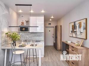 1-к квартира, посуточно, 24м2, 1/1 этаж