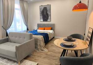 Студия квартира, на длительный срок, 37м2, 1/16 этаж