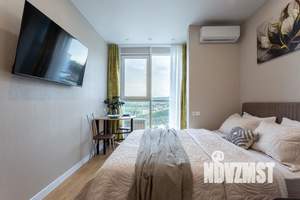 1-к квартира, посуточно, 25м2, 17/19 этаж