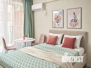 1-к квартира, посуточно, 28м2, 1/1 этаж