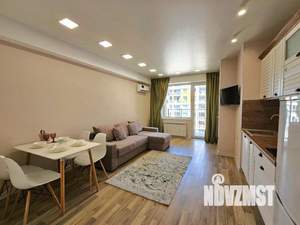 1-к квартира, посуточно, 42м2, 1/1 этаж