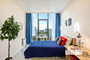 Студия квартира, на длительный срок, 26м2, 6/18 этаж