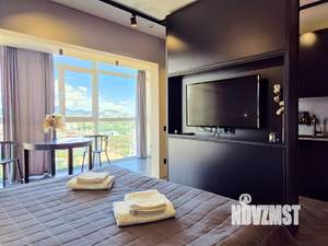 Студия квартира, посуточно, 45м2, 20/25 этаж