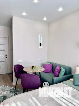 Студия квартира, посуточно, 22м2, 10/12 этаж