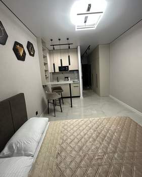 Студия квартира, на длительный срок, 24м2, 10/19 этаж