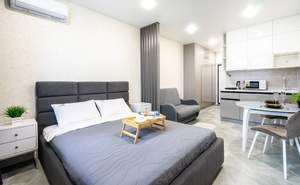 Студия квартира, на длительный срок, 30м2, 2/19 этаж