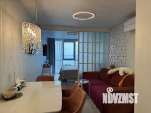 Студия квартира, посуточно, 34м2, 20/21 этаж