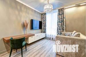 1-к квартира, посуточно, 55м2, 6/17 этаж