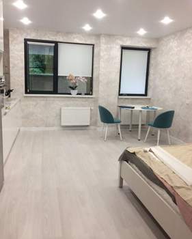 Студия квартира, на длительный срок, 34м2, 1/8 этаж