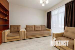 1-к квартира, посуточно, 40м2, 1/1 этаж