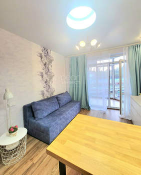 Студия квартира, на длительный срок, 28м2, 6/12 этаж