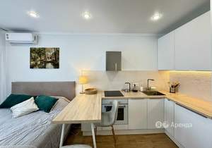 Студия квартира, на длительный срок, 21м2, 12/19 этаж