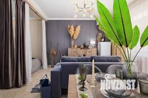 1-к квартира, посуточно, 43м2, 1/4 этаж