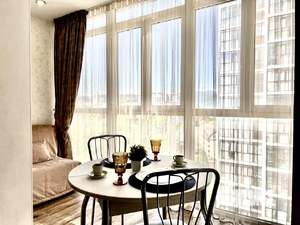 Студия квартира, посуточно, 35м2, 15/25 этаж