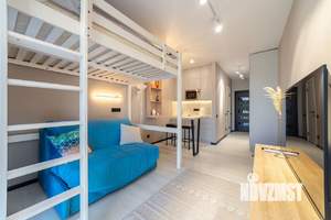 Студия квартира, на длительный срок, 24м2, 4/19 этаж