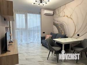 1-к квартира, посуточно, 40м2, 12/22 этаж