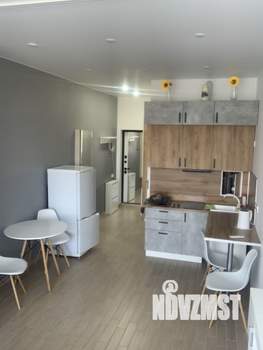 Студия квартира, на длительный срок, 27м2, 6/17 этаж