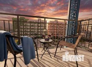 Студия квартира, посуточно, 27м2, 7/12 этаж