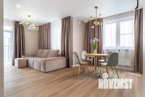 1-к квартира, посуточно, 56м2, 7/12 этаж