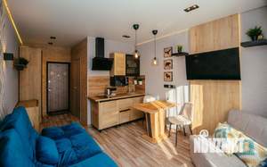 1-к квартира, посуточно, 24м2, 1/1 этаж
