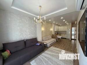 2-к квартира, посуточно, 45м2, 1/1 этаж