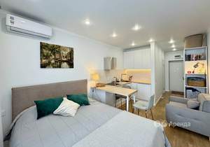 Студия квартира, на длительный срок, 21м2, 12/19 этаж