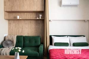 Студия квартира, на длительный срок, 34м2, 10/12 этаж