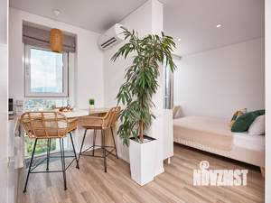 Студия квартира, посуточно, 24м2, 10/19 этаж