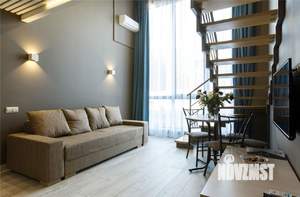 1-к квартира, посуточно, 45м2, 1/1 этаж