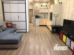 Студия квартира, на длительный срок, 42м2, 6/19 этаж