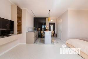 Студия квартира, посуточно, 35м2, 16/25 этаж